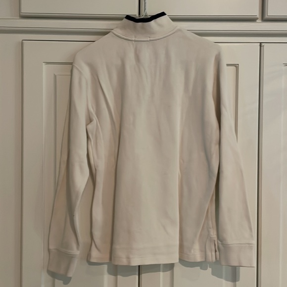 Polo by Ralph Lauren L cotton 1/4 zip sweater - Picture 4 of 4